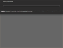 Tablet Screenshot of cncftw.com